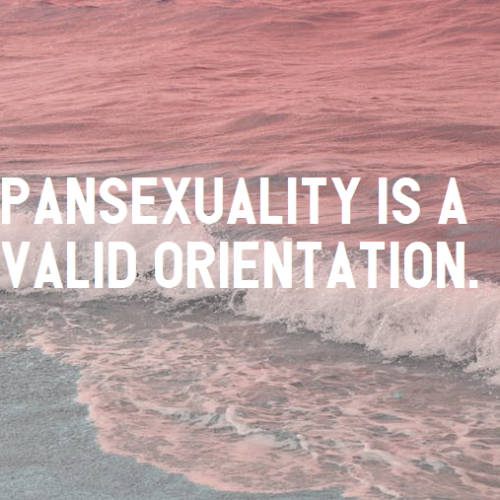 nonbinarypastels: [Image Description: A picture of a pink tinged ocean with text that reads “p