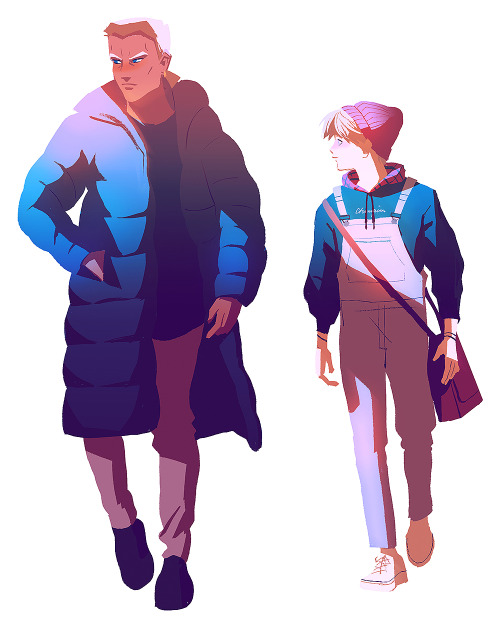 chuwenjie:Part 2 of FE3H in modern street wear: Blue Lions edition!Part 1: Golden Deer is here!