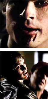 hercosmiclove:  Damon Salvatore + vampire