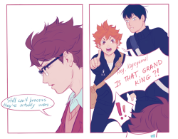 viria:  i’m still convinced Oikawa’s glasses are solely a disguise.a very bad one