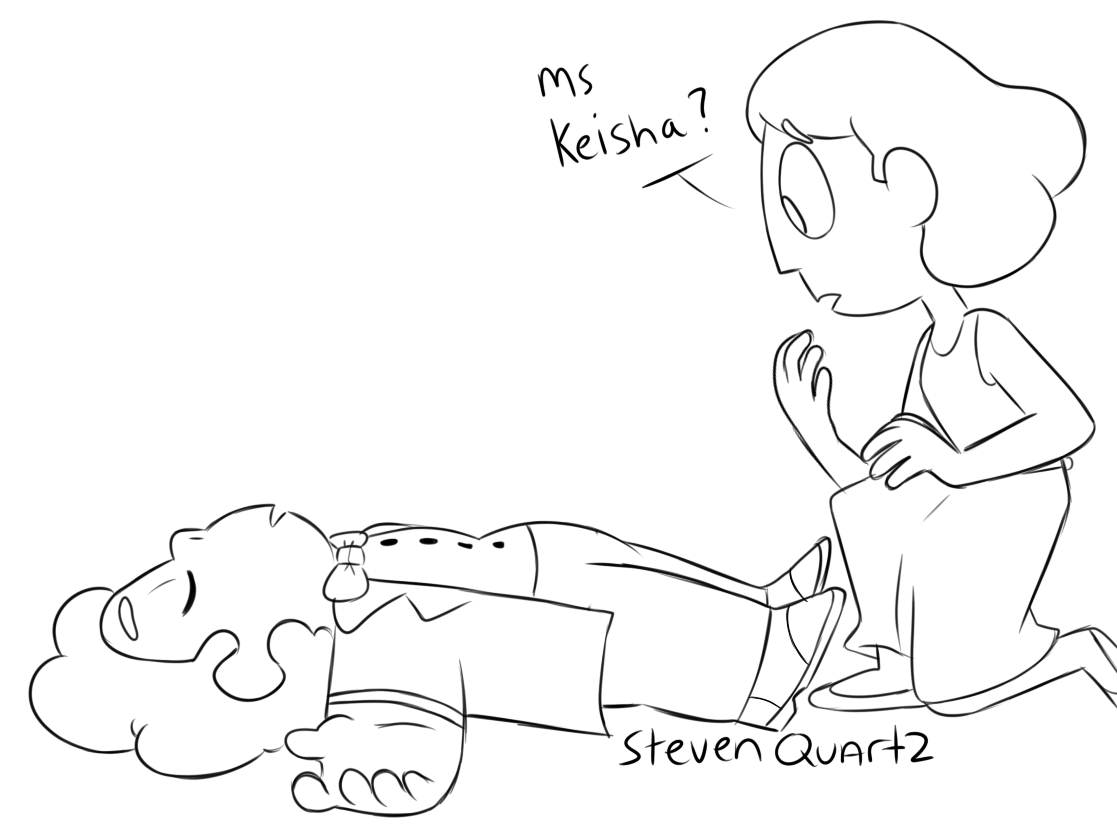 stevenquartz: This is the only time I will ever draw Connie and its for this stupid