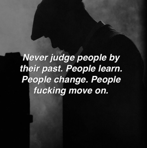 Don’t define yourself from your previous failures. Everyone learns and changes oftenFollow @mostimpo