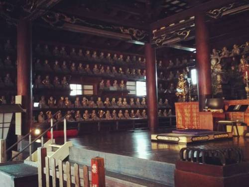 Rankando Temple inside Hoonji temple, Morioka ^^ &mdash;&ndash; #japan #japanese #asia #日本 #