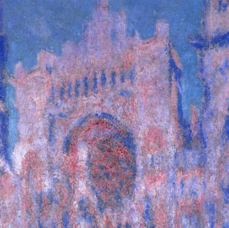 lilybrawne:Claude Monet - Shades of pink and blue:“What keeps my heart awake is colorful silence.”