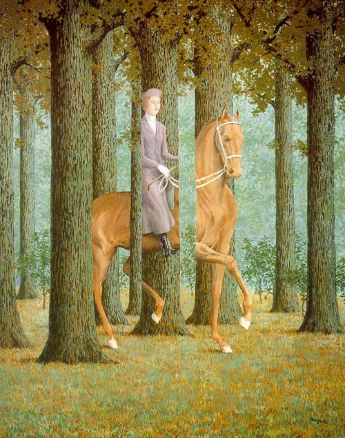 René Magritte le blanc sein