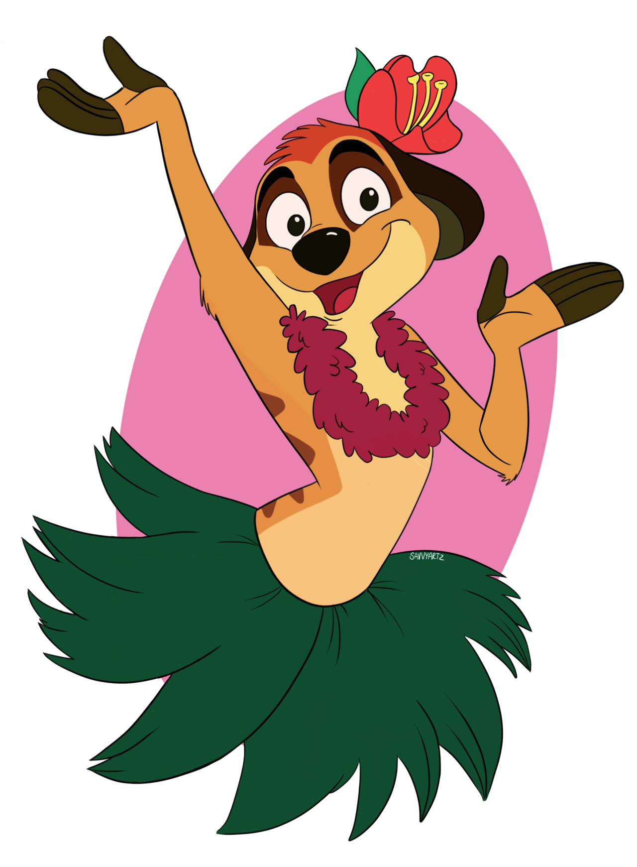 Dress In Drag And Do The Hula Lion King Lion King Timon Hula