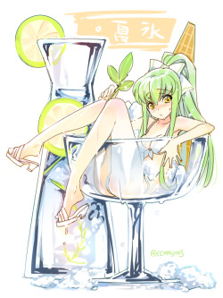 animexfavorites:  Summer Ice ☆ Code Geass | creayus [danbooru]