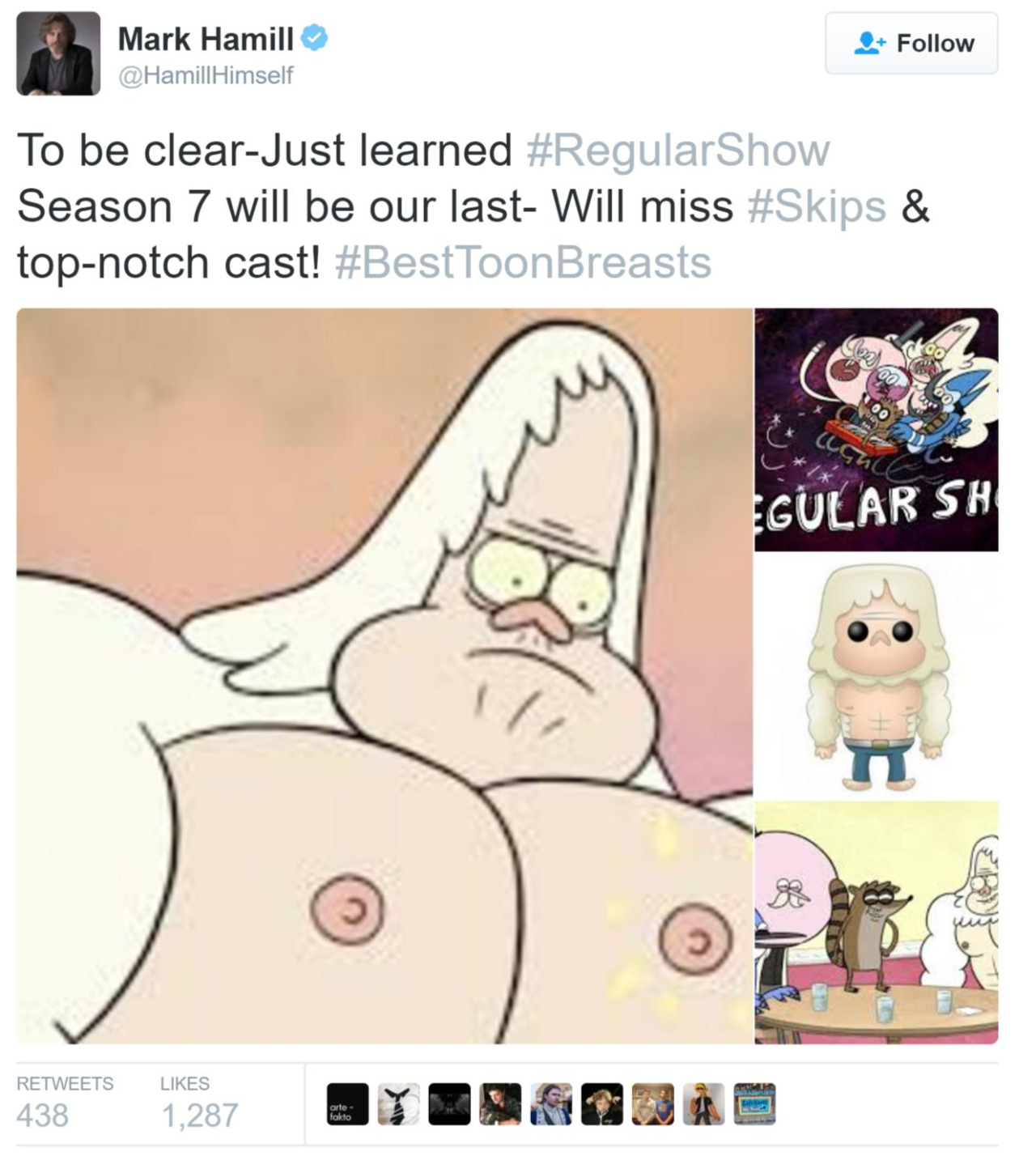 Regular Show is ending...