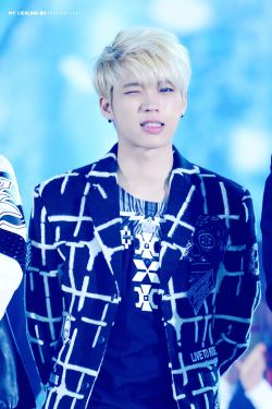 woohyunbiased:  151230 KBS Gayo Daechukje © My Liebling  Do not edit, crop, or remove the watermark. 