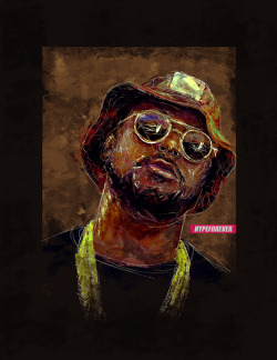 hypeforeverart:  @schoolboyq painting by hypeforeverart CLICK HERE TO PURCHASE PRINT 