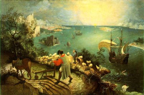 Landscape with the Fall of Icarus, Pieter Brueghel the Elder, ca. 1558