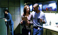 cortexifansquint:  Elle appreciation weekDay 04. Favorite relationship:brotp Elle/Morgan 