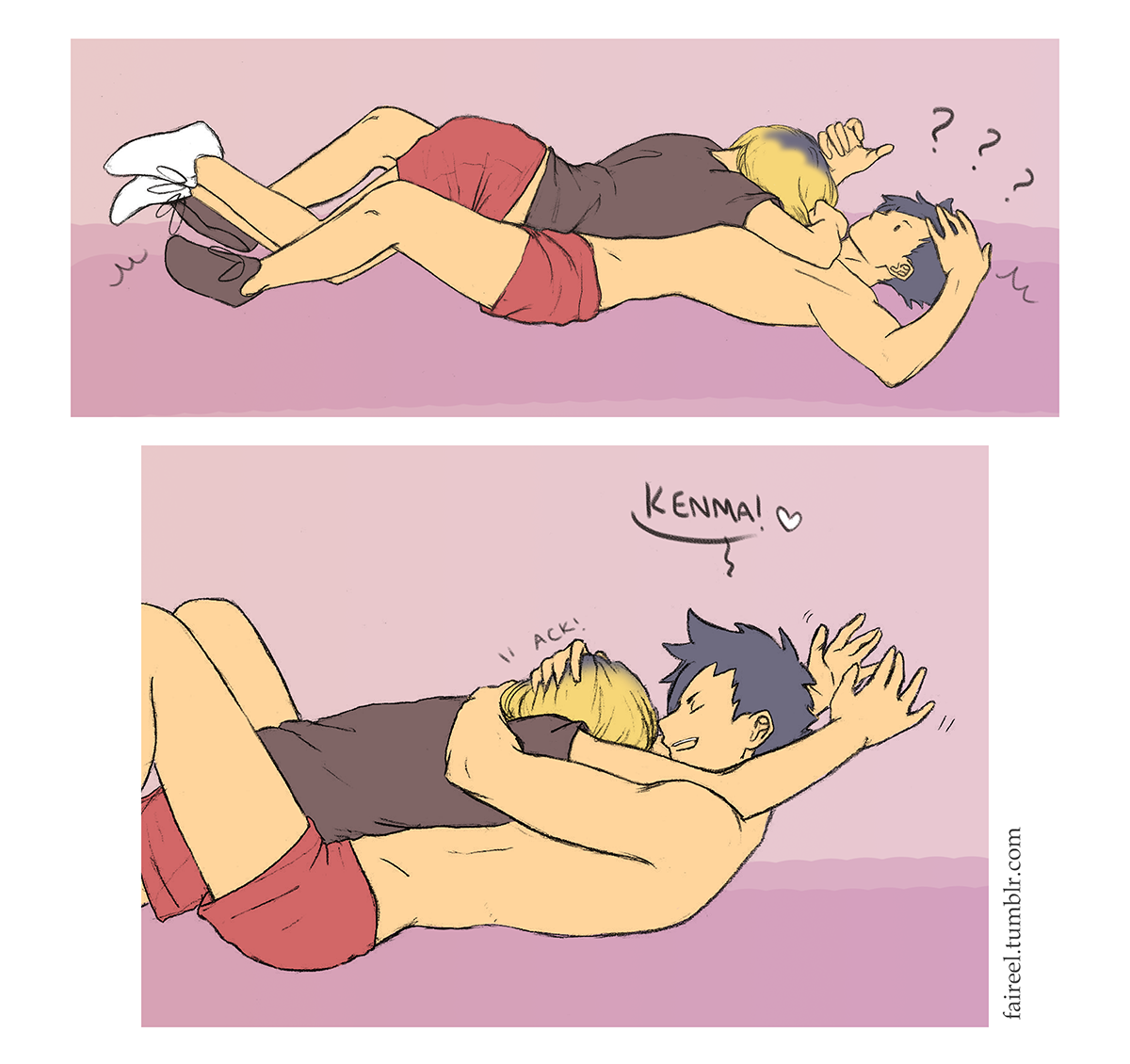 faireel:  headcannon that kenma is very spontaneous/finicky with his displays of