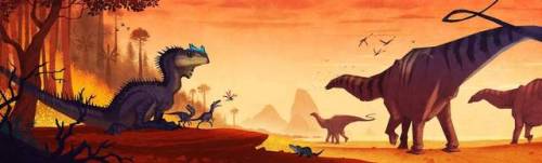 man-creates-dinosaurs: Random prehistoric creatures by Johan Egerkrans. From his books “Fö