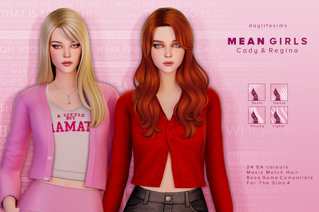 The Sims Resource - Mean Girls - Cady Heron