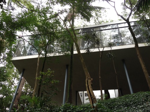 Casa de Vidro (Glass House) by Lina Bo Bardi, Brazil, São Paulo, 1951.    