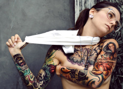 hot-tattooed-girls4:  Hot Tattooed Girls