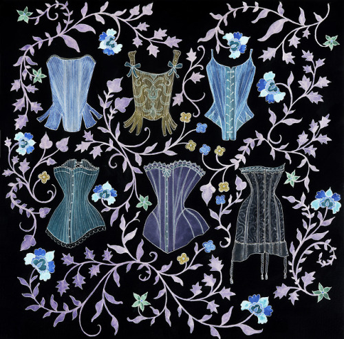 Corsets of the Ages, original and inverted (2019)Which one’s your favorite? Help me decide! 