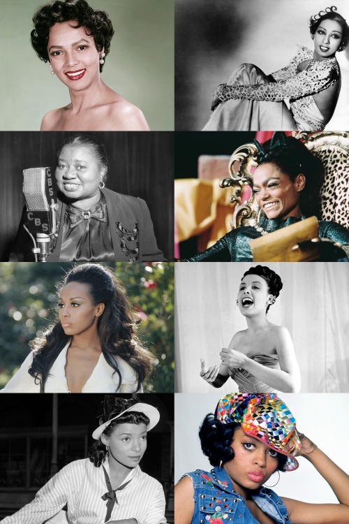 Classic African-American Actresses and Actors: Dorothy Dandridge, Josephine Baker, Hattie McDaniel, 