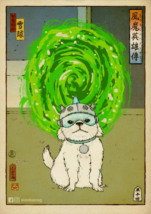 Kazama Hideo Densetsu Tale 95：Dog Dimension Inspired by Snowball from Rick and Morty! Villain series