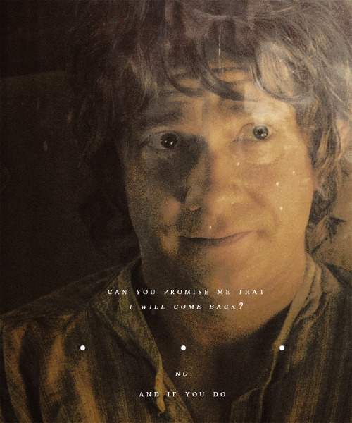 boromirs:he was only a little hobbit, you must remember