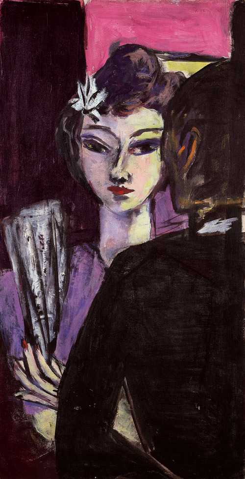 VISION (Max Beckmann (German, 1884 - 1950) Girl with...)