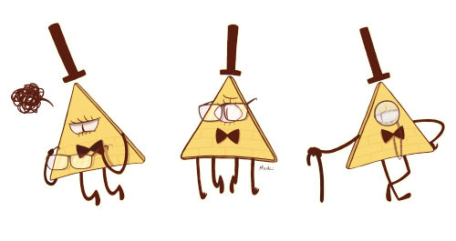 no-name-4ever:some triangular demons in glasses and monocles