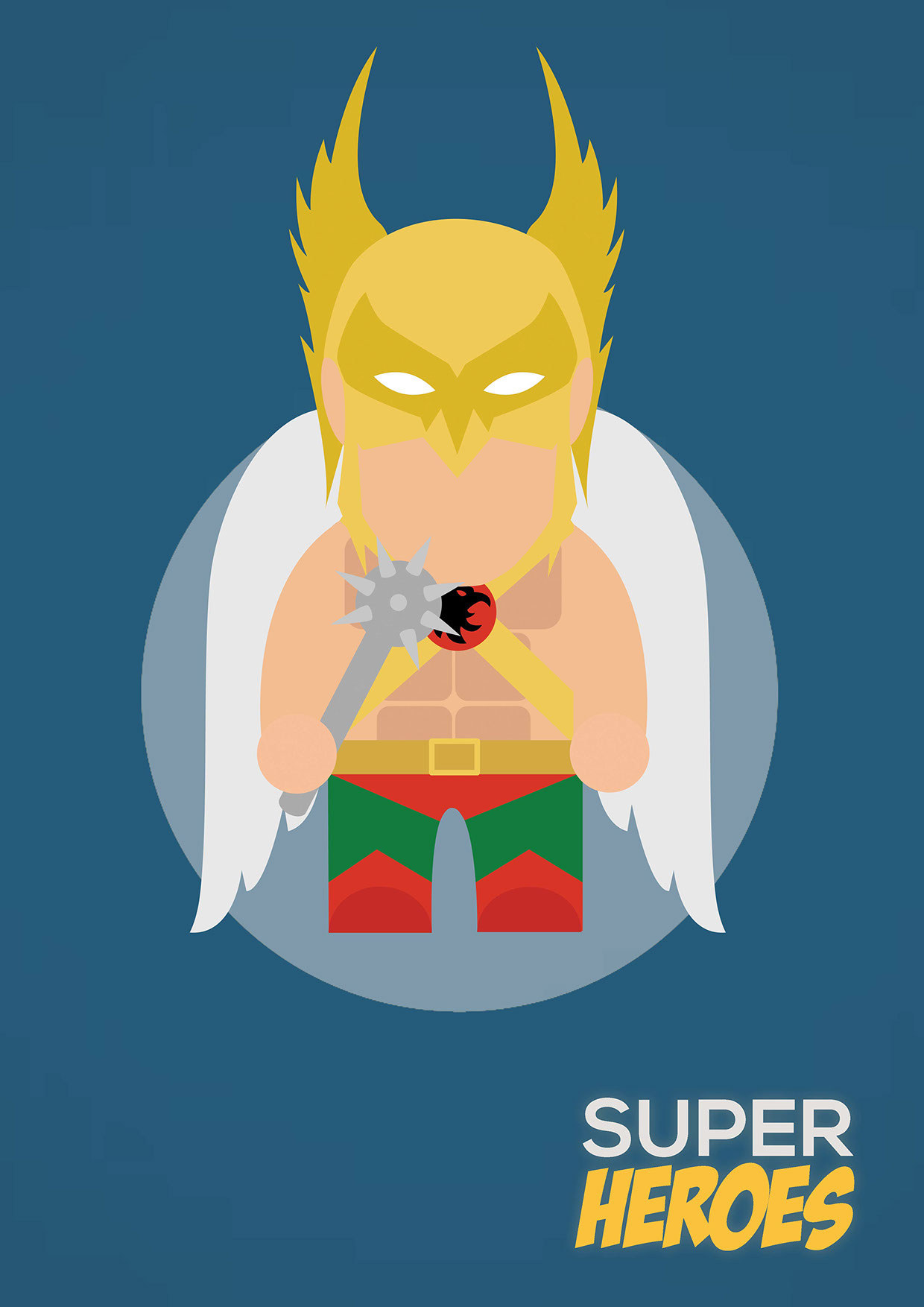 herochan:  DC Superheroes Created by John Sideris 
