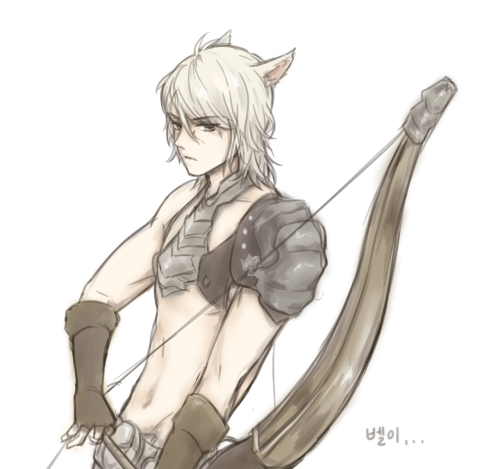 Original character in ffxiv xDFind me on Behemoth server! :)