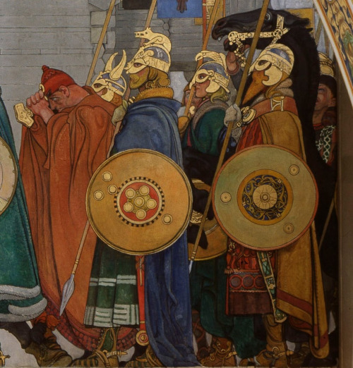 andenglishmen:  Midvinterblot: Midwinter’s Sacrifice (1914-1915) by Carl Larsson