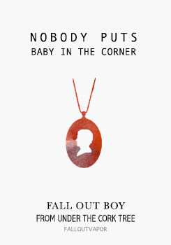 Porn Pics falloutvapor:   Fall Out Boy From Under The