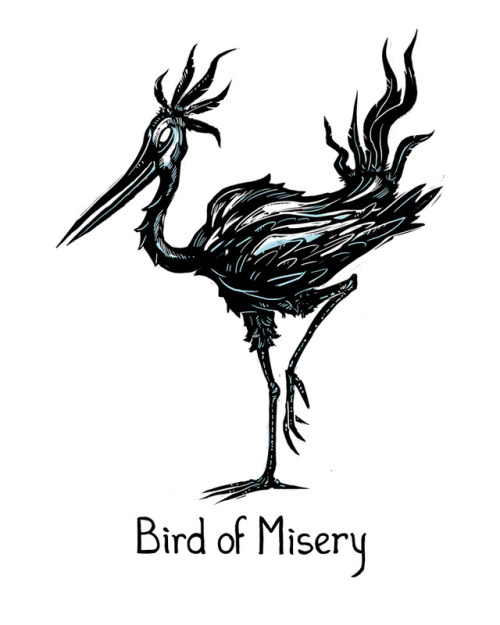 I crowdsourced one word prompts for monsters in a dungeon. These are the results.