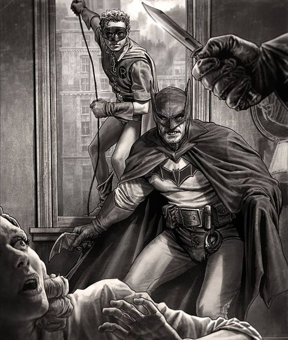 Failed Mad Scientist — Batman & Robin - Lee Bermejo