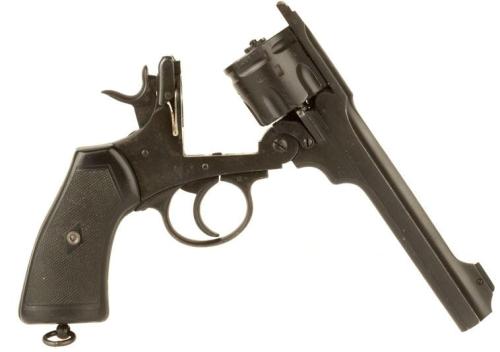 The Webley Revolver,Designed by Webley and Scott in 1887, the Webley revolver would become the most 