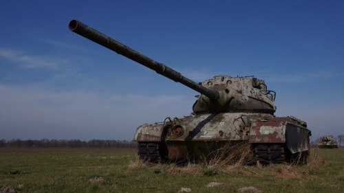 Porn photo bmashina:    Rusty M47 Patton on the ground