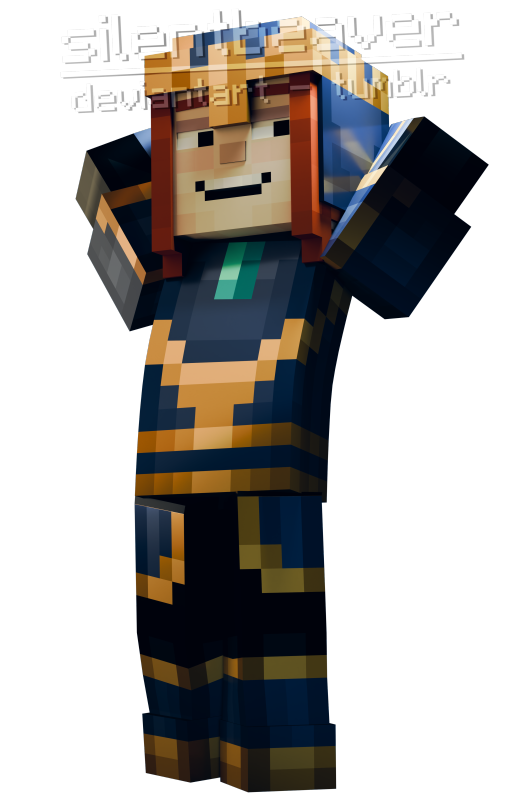 A Remake Of My 1st Ever Mine-imator Render! This One's A Little Less Flashy Than My Previous Remake,