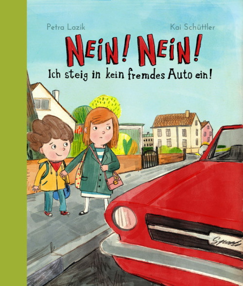 Here’s a new book I illustrated, published last month by Coppenrath. It’s a picture book that tells 