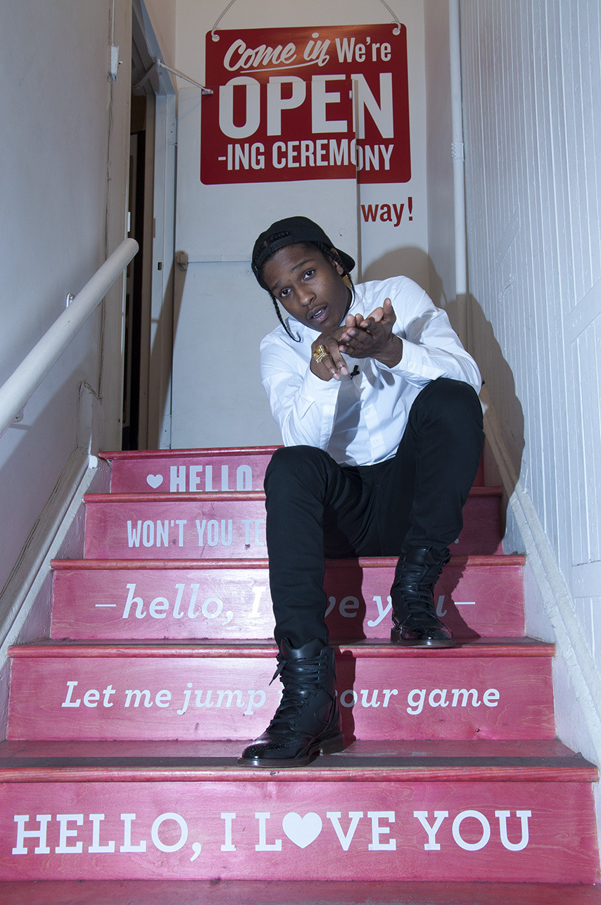 femburton:  iamchristopherbaker:  A$AP ROCKY shot for District MTV in Opening Ceremony,