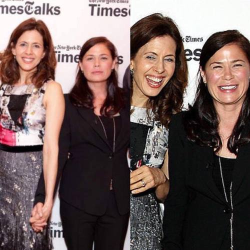 Maura and #JessicaHecht at TimesTalks: LEADING WOMEN OF BROADWAY, 2013