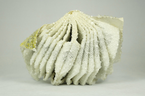 thedesigndome: Discarded Books Changed Into Exquisite Crystallized Sculptures San Francisco-based ar