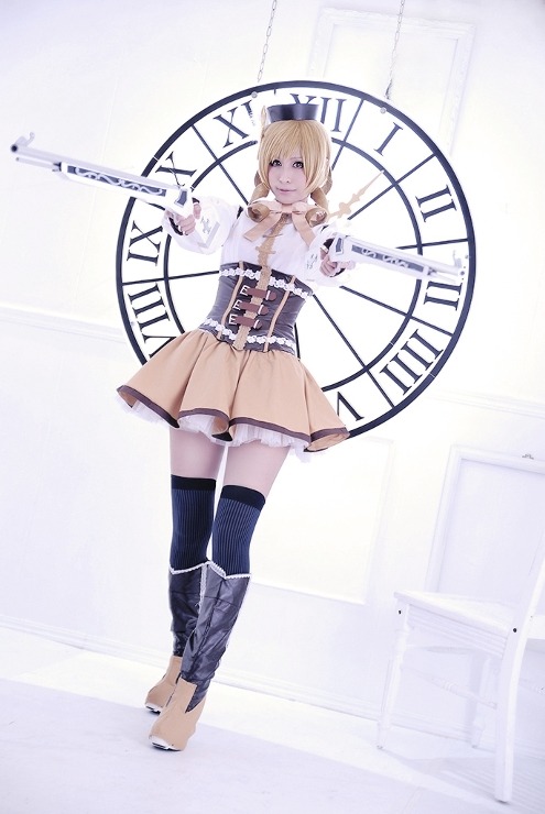 kanpekinakosupure:Mami Tomoe - Puella Magi Madoka MagicaCosplay - Akatsuki TsukasaGabriel -  Kanpeki