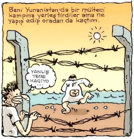 Beni Yunanistan'da bir...