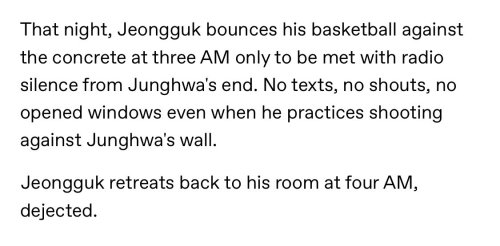 Of Basketball, Bruises, And A Black-haired Boy Pt. I | Jjk