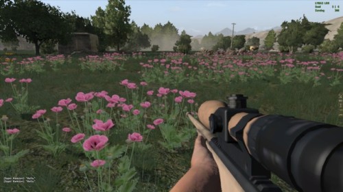 Ag and plants even make it into my gaming! V and I sometimes relax by cooperatively playing ARMA 2, 