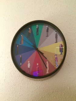 petirep:  I’m loving my new Doctor Who clock!  omg @w@