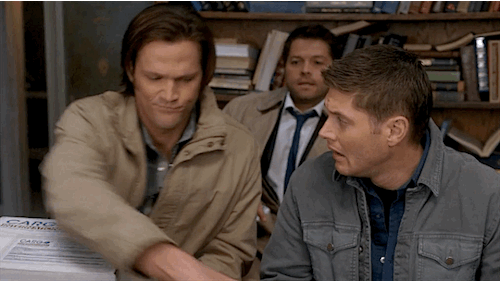 Sex thejabberwock:  endless gifs of dean being pictures