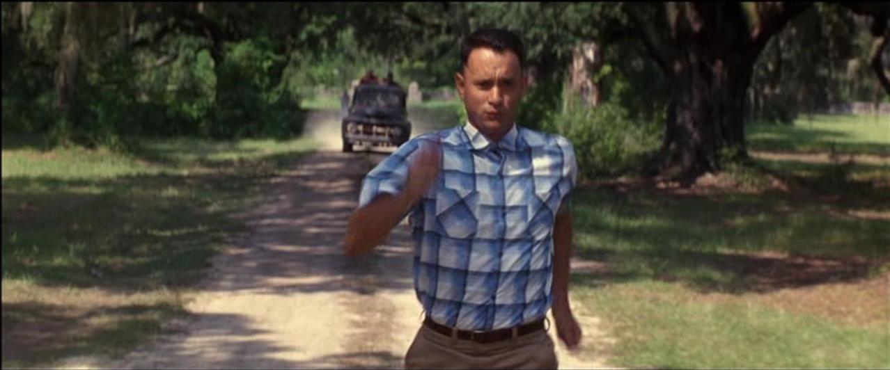 gitana1437:  Forrest Gump: You died on a Saturday morning. And I had you placed here