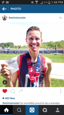 hwnts:  Chris Mosier is the first openly trans man to be on the USA Olympic Team! 1/25/16 