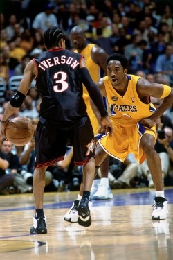 ace-eleven:  My two favourites: Iverson and Kobe 