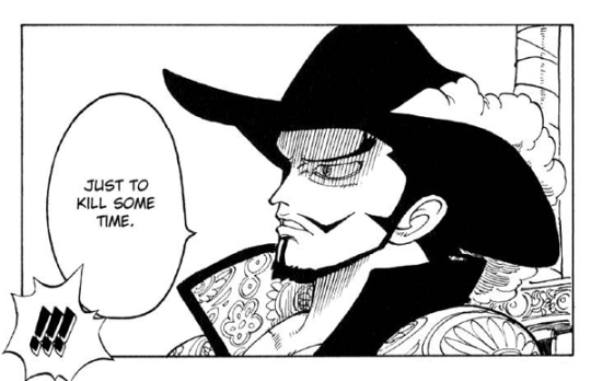 Respect Dracule Hawk-Eye Mihawk (Netflix's One Piece, Live